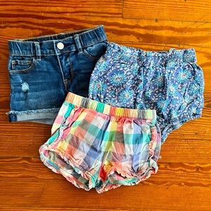 Lot of 3 Baby Gap Shorts - Size 4T